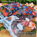 8Fruitz IQF frozen fruit MIXED PARADISE TRIO 8 Fruitz 500g (Strawberry Mango Peach)